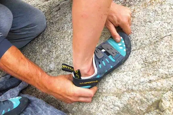 Come si usano i piedi in arrampicata